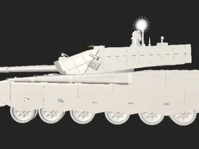 ZTZ 99 3D Model 3D model