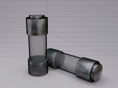 vaccine bottle 3D model 3D model