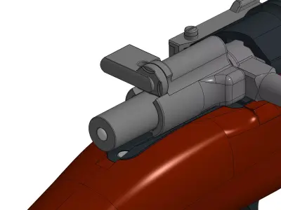 Movie Prop - Spanish Mauser M1893 3D print model