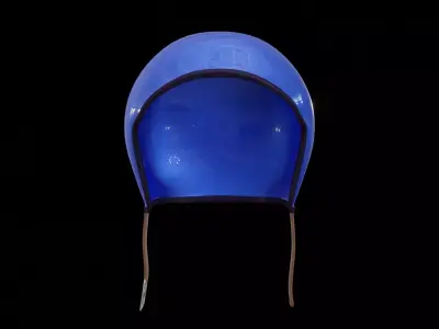 Helmet-Low Poly helmet Low-poly 3D model