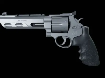 Performance 629 Competitor 44 Magnum Low-poly 3D model