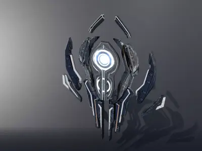 shield Free low-poly 3D model order