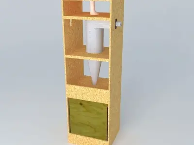 Dust Collector ShopNotes 2 13 vrs 2 3D model