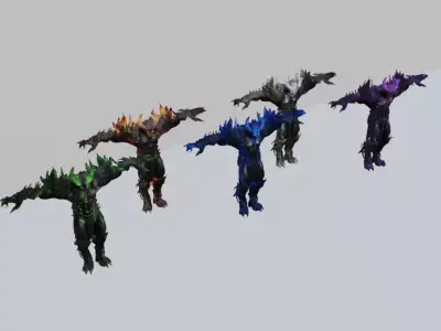 Chaos Demon 3D Model Pack 3D model