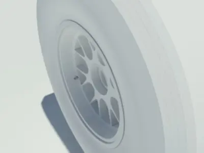 Pirelli tyre for dry weather conditions 3D model