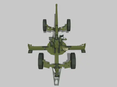 85-mm 52-K Low-poly 3D model