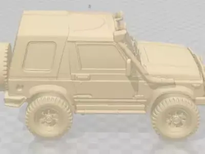 Suzuki Santana Radical Off Road Printable Car 3D print model