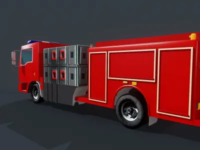Truck 3D model shop