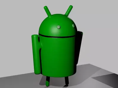 Android 3d model - high poly 3D model