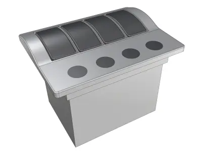 Marine Switch Panel 4 3D model