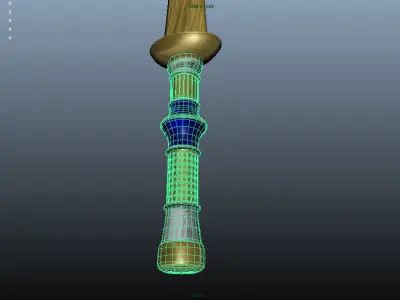 Ancient Egyptain sword 3D model
