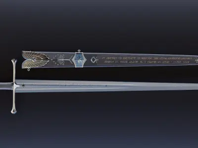 Sword of the noble Numenorian 3D model