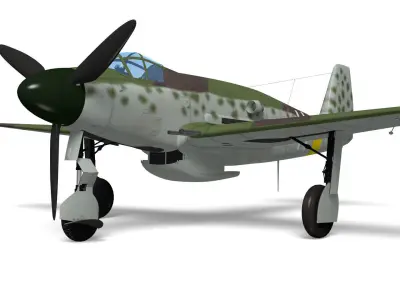 Messerschmitt Me 509  3D model