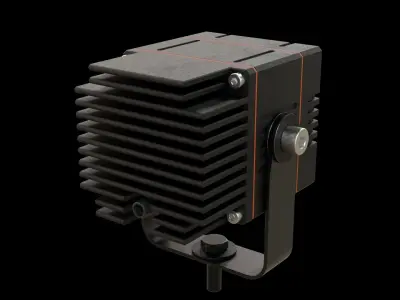 External LED work light SQM1 3D model