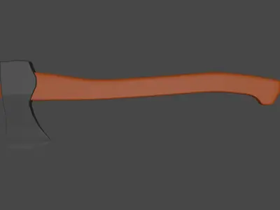 Simple Axe Free 3D model