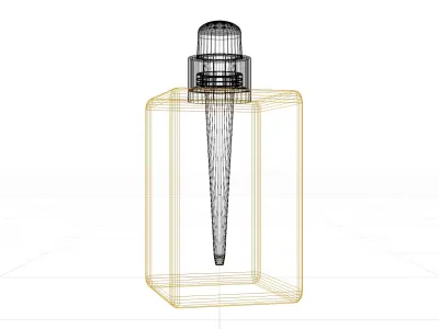 SERUM BOTTEL Bottle Containers 3D model