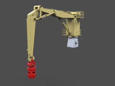 Crane for Nordic Graupner 3D print model