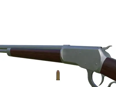 Winchester 1892 Free low-poly 3D model