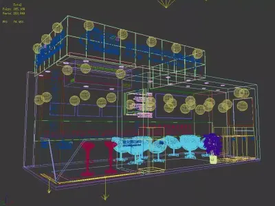 Exhibition - Area -6X3-3DMAX2012-3 3D model