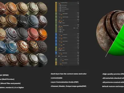 Post Apocalyptic Smart Materials Vol 02  Texture