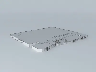 Geant Casino Keva DISTRICA Group Free 3D model