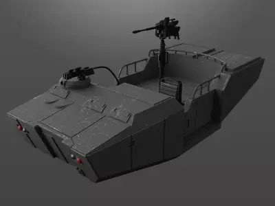 Imperial Armored Speeder One12 Scale 3D Files 3D print model