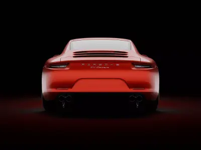 Porsche 911 Carrera 3D model purchase