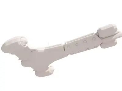 Spaceship-spacecraft-Ultra7 3D model