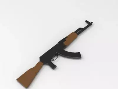 AK-47 ak - rifle Free 3D model