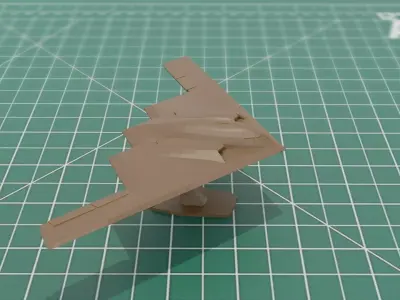 B-2 Spirit Stealth Bomber 3D Print 3MF Model  3D print model