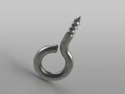 Eye screw Free 3D model