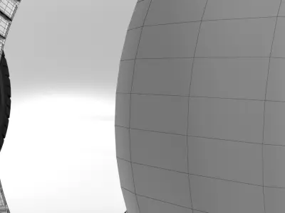 Car Tire 3D model by Arowana
