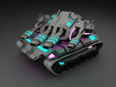 Cybertank Mk1 3D print model purchase