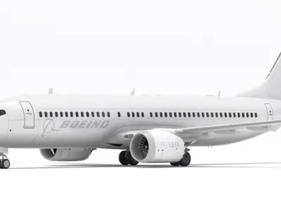 Boeing 737-800 MAX 3D model