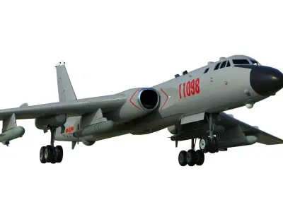 Xian H-6K 3D model