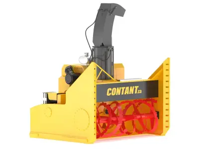 Contant C-1016D Snowblower 3D model