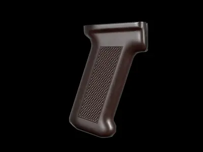 AK - Pistol Grip - AKM STD Low-poly 3D model