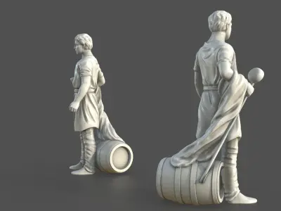  Brewer Statue 