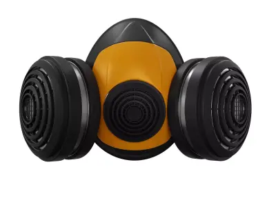 gas mask 3D model buy