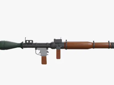 RPG-7 Launcher 3D model