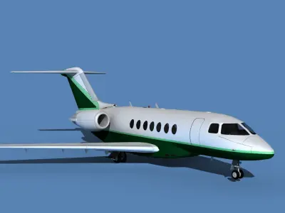 Hawker Siddley 4000 V13 3D model