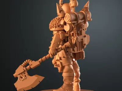 Traitor veteran Sergeant 2 3D print model