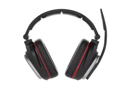 Wireless Gaming Headset 3D model