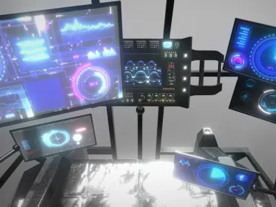 PERSONAL SUBMARINE - Concept Classic Low-poly 3D model