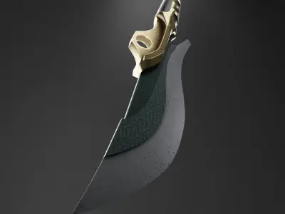 Chinese Glaive 3D model
