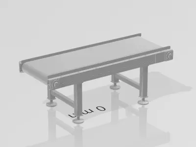 industrial conveyor 3D print model