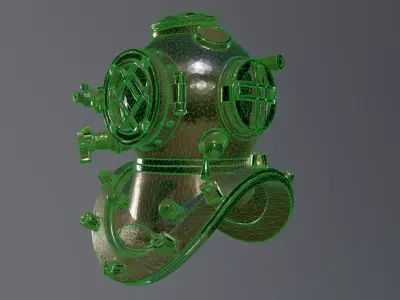 seaman helmet Free 3D model