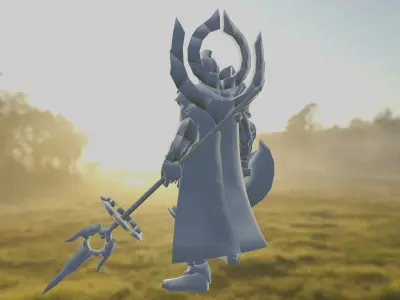 God of Spartan warrior  Free 3D print model