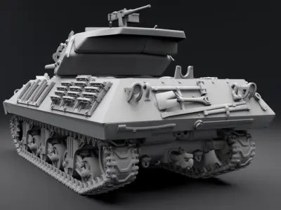 M10 wolverine Scale model 3D print model