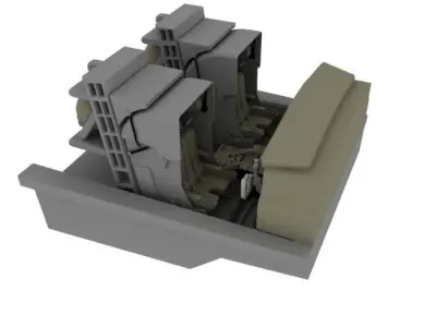 Cockpit 3D model